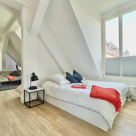 Super Zentrales Design-Apartment Wiesbaden Buitenkant foto