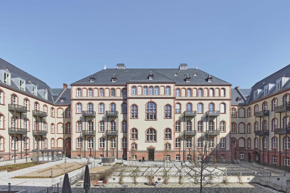 Super Zentrales Design-Apartment Wiesbaden Buitenkant foto